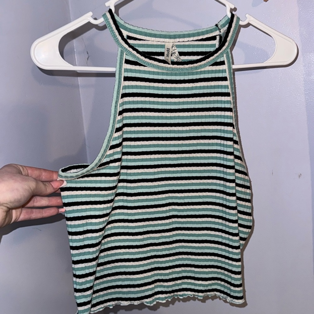 Mudd Cropped Tank Top